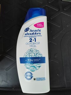 Шампунь бальзам-ополаскиватель Head &amp; Shoulders, 2в1 Основной уход, против перхоти, 600 мл - фото 4 от пользователя