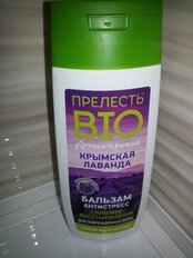 Бальзам-антистресс для поврежденных волос, Прелесть Био, Крымская лаванда, 250 мл - фото 5 от пользователя