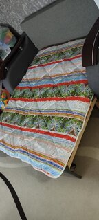 Одеяло 1.5-спальное, 140х205 см, Comfort Sleep, холлофайбер, 200 г/м2, чехол 100% полиэстер - фото 4 от пользователя