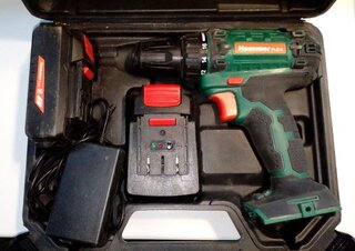 Дрель-шуруповерт аккумуляторный, Hammer, ACD140Li, 14.4 В, кейс - фото 1 от пользователя