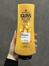 Бальзам-ополаскиватель для волос, Gliss Kur, Oil Nutritive, 360 мл - фото 5 от пользователя