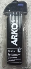 Гель для душа и шампунь Arko Men, Black 2в1, для мужчин, 260 мл - фото 8 от пользователя