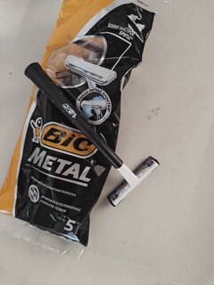 Станок для бритья Bic, Metal, для мужчин, 5 шт, одноразовые, 899418 - фото 8 от пользователя