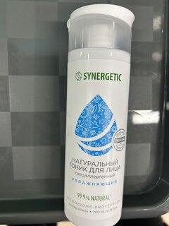 Тоник для лица Synergetic, Увлажняющий, 200 мл - фото 7 от пользователя
