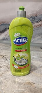Средство для мытья посуды Active, Лайм и цветы, 750 мл - фото 8 от пользователя
