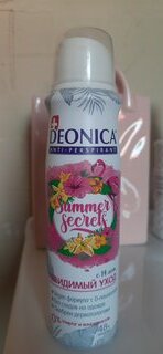 Дезодорант Deonica, Summer Secrets, для женщин, спрей, 150 мл - фото 5 от пользователя