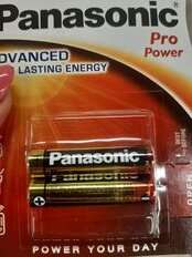 Батарейка Panasonic, ААА (LR03, 24A), Pro Power, щелочная, 1.5 В, блистер, 2 шт, 7452 - фото 3 от пользователя