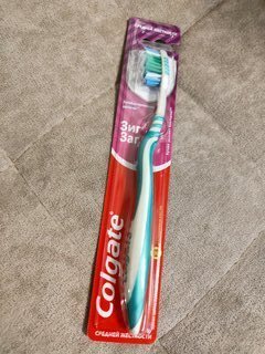 Зубная щетка Colgate, Зигзаг Плюс, средней жесткости, в ассортименте - фото 5 от пользователя