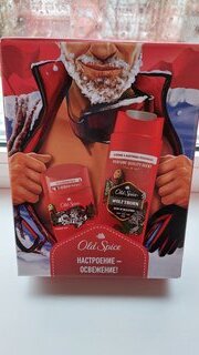 Набор подарочный для мужчин, Old Spice, Wolfthorn, дезодорант стик 50 мл + гель для душа 250 мл - фото 7 от пользователя