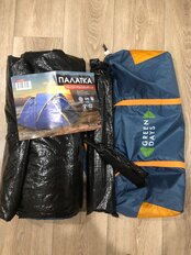Палатка 4-местная, 110+220+90х260х145 см, 2 слоя, 1 комн, с москитной сеткой, Green Days, GJN058-4 - фото 3 от пользователя