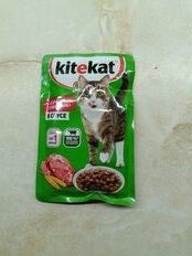 Корм для животных Kitekat, 85 г, для кошек, говядина в соусе, пауч - фото 9 от пользователя