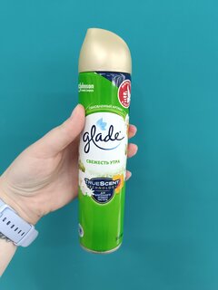 Освежитель воздуха Glade, 300 мл, Свежесть утра, 650845 - фото 8 от пользователя