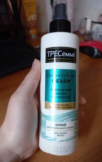 Спрей для объема волос, TRESemme, Beauty-Full Volume, 190 мл - фото 1 от пользователя