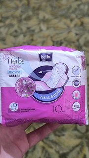 Прокладки женские Bella, Herbs verbena Komfort soft, ежедневные, 10 шт, 1547 BE-012-RW10-078 - фото 4 от пользователя