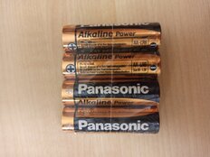 Батарейка Panasonic, АА (LR6, 15A), Alkaline Power, щелочная, 1.5 В, спайка, 4 шт - фото 6 от пользователя