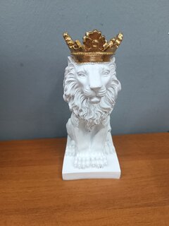 Фигурка декоративная Лев в короне, 11х8х20 см, в ассортименте, Y6-10552 - фото 2 от пользователя