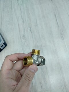 Тройник 1/2&quot;, г-ш-ш, латунь, Frap - фото 4 от пользователя