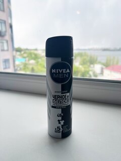 Дезодорант Nivea, Черное и Белое Невидимый Fresh, для мужчин, спрей, 150 мл - фото 3 от пользователя