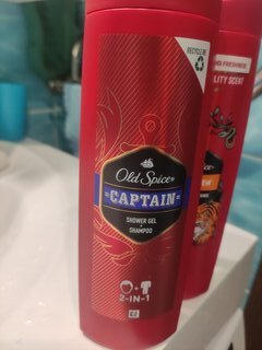 Гель для душа и шампунь Old Spice, 3 в 1 Captain, для мужчин, 400 мл - фото 2 от пользователя