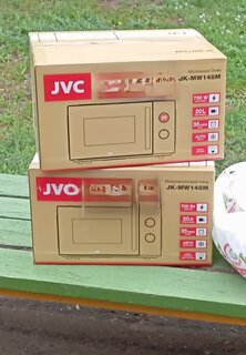 Микроволновая печь JVC, JK-MW148M, 20 л, 700 Вт, механическая, 5 уровней мощности, графит - фото 2 от пользователя