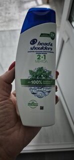 Шампунь Head &amp; Shoulders, 2в1 Ментол, против перхоти, 200 мл - фото 5 от пользователя