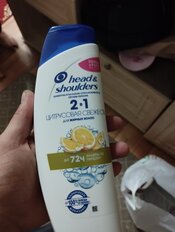 Шампунь Head &amp; Shoulders, Цитрусовая свежесть 2в1, против перхоти, 400 мл - фото 4 от пользователя