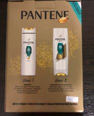 Набор подарочный для женщин, Pantene Pro-V, Aqua Light, шампунь 250 мл + бальзам 200 мл - фото 5 от пользователя