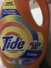 Гель для стирки Tide, 1.235 л, для цветного белья, Color - фото 7 от пользователя