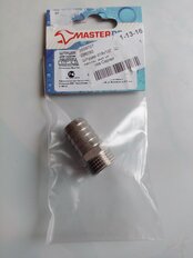 Штуцер d18х1/2&quot;, ш, латунь, индивидуальная упаковка, MasterProf - фото 1 от пользователя