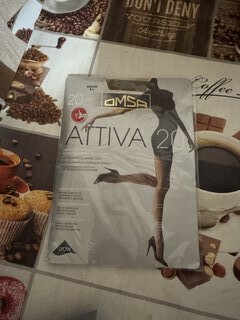 Колготки Omsa, Attiva, 20 DEN, р. 4, daino/загар, шортики, с укрепленным мыском - фото 5 от пользователя