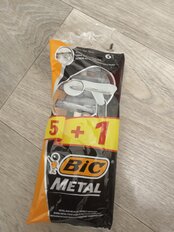 Станок для бритья Bic, Metal, для мужчин, 5 шт, одноразовые, 899418 - фото 4 от пользователя