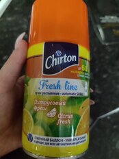 Освежитель воздуха Chirton, 250 мл, Fresh Line Цитрусовый фреш, сменный, сухое распыление - фото 7 от пользователя