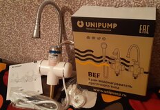 Смеситель для раковины, Unipump, гибкий излив, с водонагревателем проточного типа, BEF-001-02 - фото 8 от пользователя