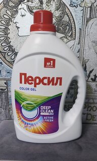 Гель для стирки Персил, 1.95 л, для цветного белья, Color - фото 3 от пользователя