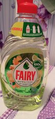 Средство для мытья посуды Fairy, Pure &amp; Clean Бергамот и Имбирь, 450 мл - фото 7 от пользователя