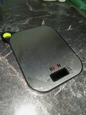 Весы кухонные электронные, нержавеющая сталь, Rion, Черная рамка, платформа, точность 1 г, до 5 кг, LCD-дисплей, PT-892 - фото 5 от пользователя