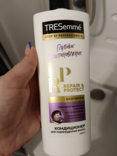 Кондиционер для сухих и поврежденных волос, TRESemme, Repair and Protect, восстанавливающий, 400 мл - фото 1 от пользователя