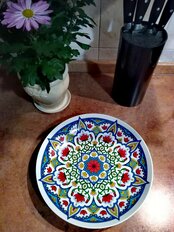 Сухарница керамика, 27 см, Добрушский фарфоровый завод, Очарование востока, 8С0810 - фото 4 от пользователя