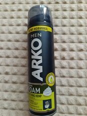 Пена для бритья, Arko Men, Hemp, 200 мл, 509939 - фото 9 от пользователя