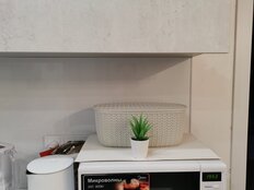 Хлебница пластик, 33.5х14х19 см, с разделочной доской, белый ротанг, Idea, Вязание, М 1187 - фото 2 от пользователя