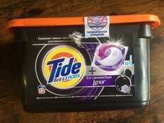 Капсулы для стирки Tide, СМС Black cо свежестью Lenor, для черного белья, 12 шт, 21.3 г - фото 5 от пользователя