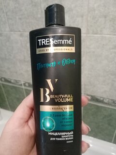 Шампунь TRESemme, Beauty-full Volume с коллагеном, для тонких волос, 400 мл - фото 1 от пользователя