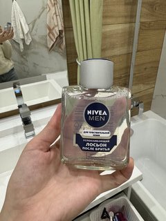 Лосьон после бритья, Nivea, для чувствительной кожи, 100 мл, 81314 - фото 2 от пользователя