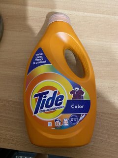 Гель для стирки Tide, 0.975 л, для цветного белья, Color - фото 4 от пользователя