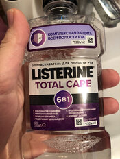 Ополаскиватель для полости рта Listerine, Total Care, 250 мл - фото 3 от пользователя