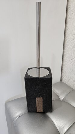 Ерш для туалета Рыжий кот, &quot;BATH&quot; TB, напольный, 10.5х10.5х40.5, фарфор, 003984 - фото 1 от пользователя