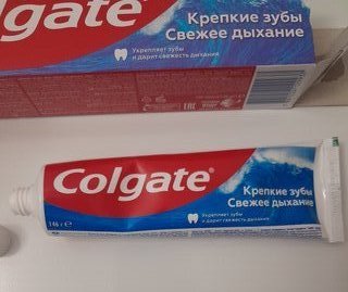 Зубная паста Colgate, Крепкие зубы Свежее дыхание, 100 мл - фото 2 от пользователя