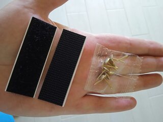 Сетка москитная для двери, 1х2.05 м, на магнитах, липучка, коричневая, YTMN002, пакет - фото 8 от пользователя