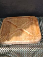 Менажница дерево, 20x20x2 см, 4 секции, 2К-034wd - фото 2 от пользователя