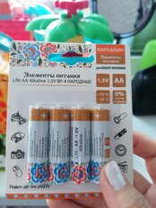 Батарейка TDM Electric, АА (LR6, 15A), Народный, щелочная, 1.5 В, блистер, 4 шт, BP, SQ1702-0007/ - фото 3 от пользователя